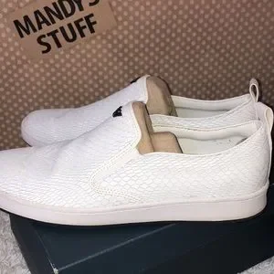 Armani Jeans White Slip On BIANCO COMES WITH BOX AND DUST BAG Jeans Armani Exchange bianchi - ARMANI EXCHANGE - Finizio  main image 3
